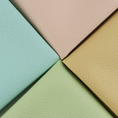 Lychee synthetische Handtasche PU Leder gebürstet Boden 1,2 mm Dicke