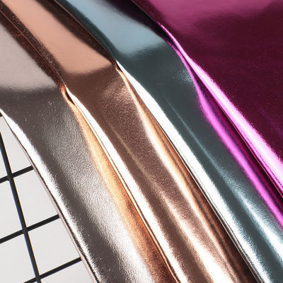 0.5mm Lasergrave PU Leder Öko-freundlich Metall glänzendes PU Leder