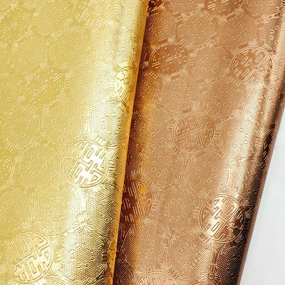 Box Verpackung Leder Goldene Serie Aufstrichenes PVC-Leder Nichtgewebe