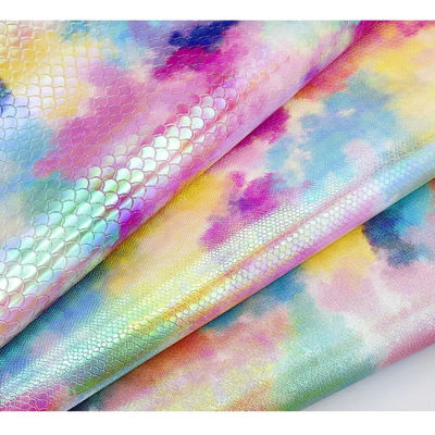 Vielseitiges Lasergravieren PU Leder Wasserdichtes PU Fake Leder Farbiges