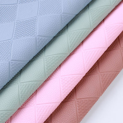 1.1mm Auto Fußbodenmatten Leder Diamant geprägte PVC Fußboden