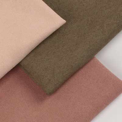0.6mm Suede Mikrofaser Leder für Schuhe Doppelseitiges Samt Anti-Flouring