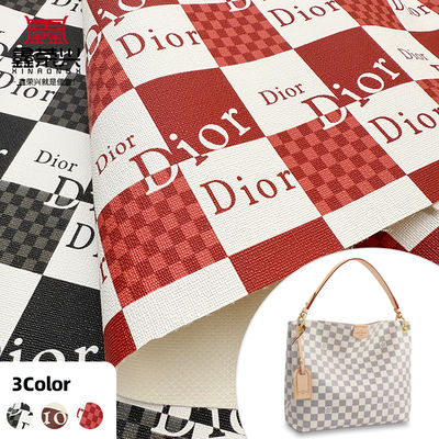 Bedrucktes PVC-Kunstleder, 0,8 mm dick, für Taschen & Geldbörsen