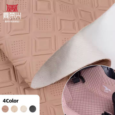 PVC-Diamant-Lochmuster-geprägtes Kunstleder im synthetischen Stil für Autositze, Fußmatten, Sofas, Dekoration, Taschen, Kunstleder