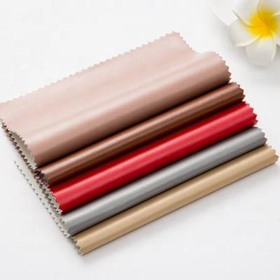 PU Tc Stoff Napa-Maserung Kunstleder Geldbörse Box Schuhe Notizbuch Fotoalbum Leder Stoff