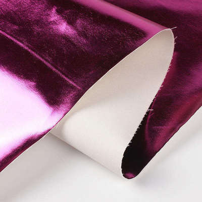 Metallfilm PU R61 Schafkorn Kunstleder Kleidung Geldbörse Box Schuhe Tasche Notizbuch Kunstleder Stoff