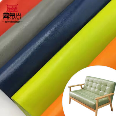 PVC Strickgewebe R64 Musterleder Kunstleder Synthetischer Fanx-Lederwagensofa Ledergewebe Großhandel