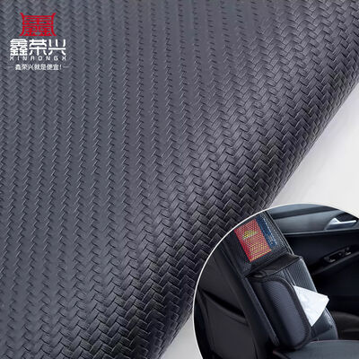 Heiß verkaufende PVC-Matte mit gewebten Kornmustern, künstliches Kunstleder, günstiger Preis, Stuhl, Sofa, Schuhe, Automatte, Kunstleder