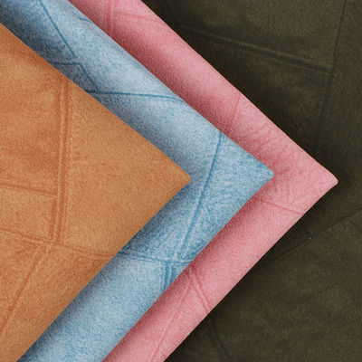 Denim Check Kleidung PU Leder wasserdicht Waschbare Baumwolle Boden