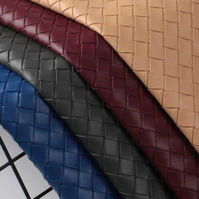 Weich und langlebig geprägte Gewebte Handtasche aus PVC-Fälschleder