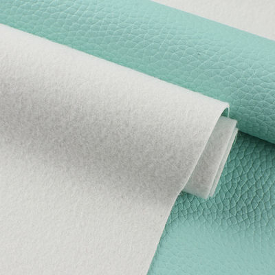 Lychee synthetische Handtasche PU Leder gebürstet Boden 1,2 mm Dicke