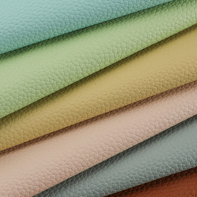 Lychee synthetische Handtasche PU Leder gebürstet Boden 1,2 mm Dicke