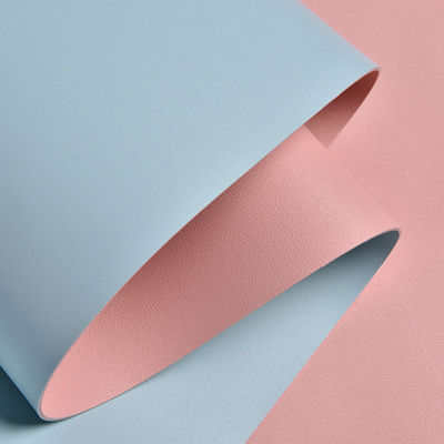 Wasserdichte Tasche aus Kunstleder aus PVC, doppelseitig gemischte Farbe