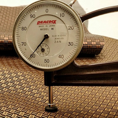 Verpackungsbeutel Fälschliches Leder Projekte PVC Strick Antike Messing Gewebe