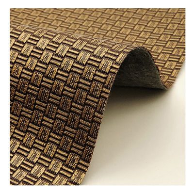 Verpackungsbeutel Fälschliches Leder Projekte PVC Strick Antike Messing Gewebe