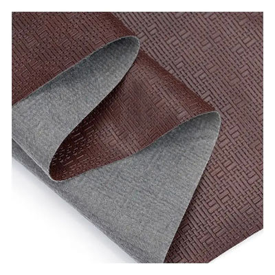 Gewirkte PVC Fälschleder Vintage Gewebe Verpackung Telefonkoffer Leder