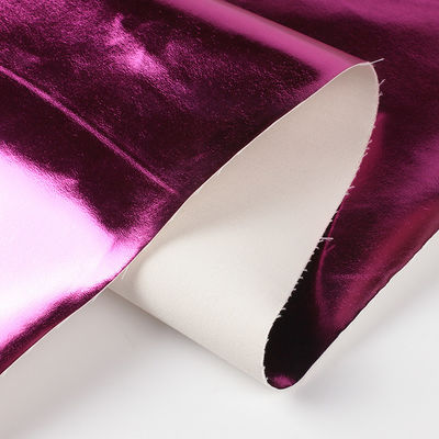 0.5mm Lasergrave PU Leder Öko-freundlich Metall glänzendes PU Leder