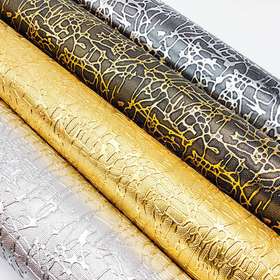 Box Verpackung Leder Goldene Serie Aufstrichenes PVC-Leder Nichtgewebe