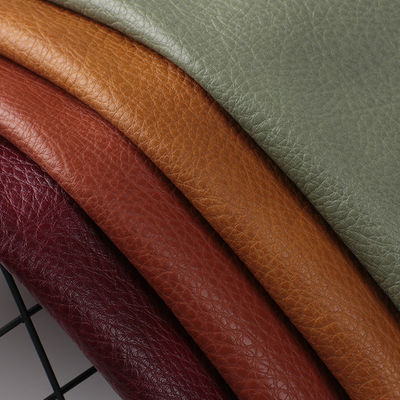 Lychee Suede Handtasche PU Leder Fälschung Verschleißbeständig 1,7 mm Dicke