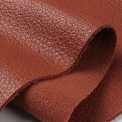 Lychee Suede Handtasche PU Leder Fälschung Verschleißbeständig 1,7 mm Dicke