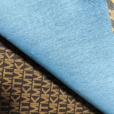 Vintage-Briefdruck PVC-Leder für Taschen Weiches Bürstenboden Öko-freundlich