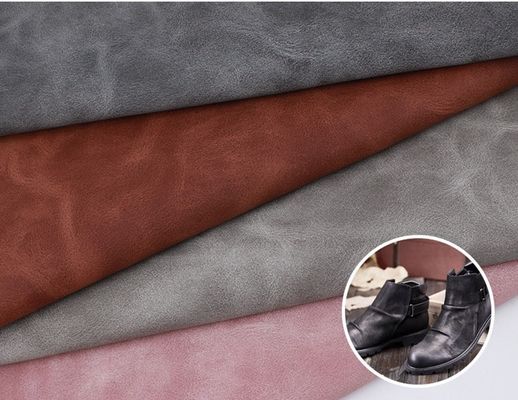 Hochwertiges PU-Schuhe Leder Falsches Leder Yangbuck Abnutzungsbeständig