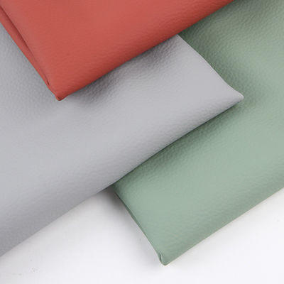 PVC Falsches Leder Polstergewebe Lychee PVC Sofa Leder Kratzfest