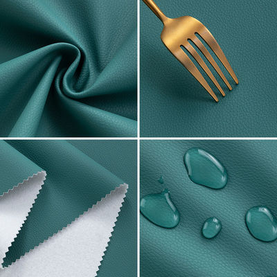 PVC Falsches Leder Polstergewebe Lychee PVC Sofa Leder Kratzfest