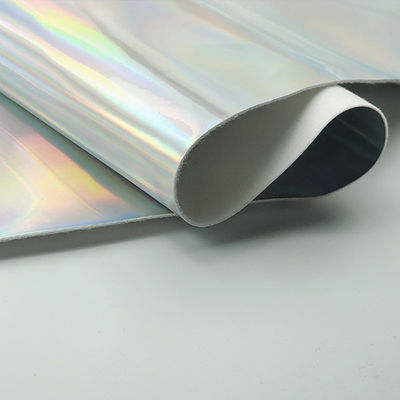 Laserspiegel PU-Leder und Falschleder Wasserdichtes Gläichgewicht Reflektierendes Silber