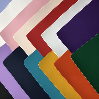 Imitat Mikrofiber PU Leder Verschleißfest Schuhe Falsches Leder 1,4 mm Dicke