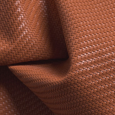 1.2mm Strohmatte Gewebtes Muster PVC Leder Mode Handtasche Heimdekoration Schuhmaterial