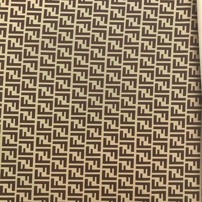 Drucker Doppel-F-Buchstaben PVC Fälschung Ledertaschen Handtasche Brieftasche Telefonkoffer Paket Geschenkbox Ledergewebe