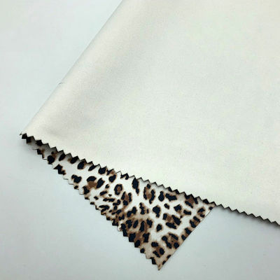 Vielseitig weiches PU synthetisches Leder Leopard Druck Elastischer Boden