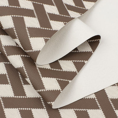 Kreuzmuster PVC-Leder für Taschen Dekorativ gedruckte Ledergewebe