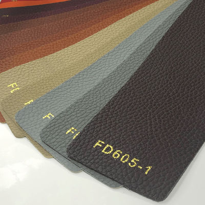 Litchi-Sofa aus Mikrofiber-Leder Umweltschutzfreundliche Polsterung Ledergewebe