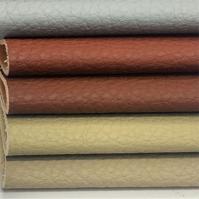 Litchi-Sofa aus Mikrofiber-Leder Umweltschutzfreundliche Polsterung Ledergewebe