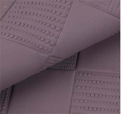 PVC-Ledergewebe für Taschen Farbenfrohe große Platten PVC-Imitation Leder Custom