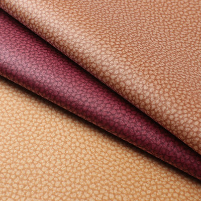 Litchi Leather Stoff 1,2 mm Atmung Leeder Stoff für Sofas / Kissen