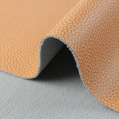 Litchi Leather Stoff 1,2 mm Atmung Leeder Stoff für Sofas / Kissen