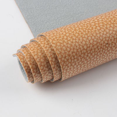 Litchi Leather Stoff 1,2 mm Atmung Leeder Stoff für Sofas / Kissen