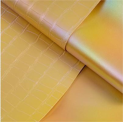 Farbenfrohe Krokodil-PVC-Fälschung Kunstledertüte Lederstoff