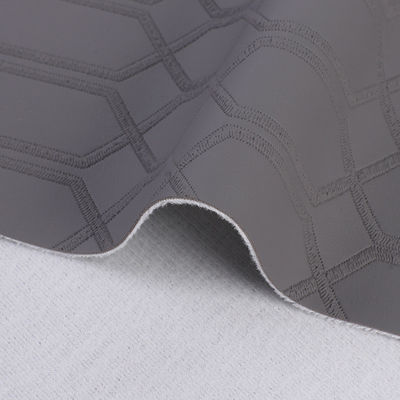 Hexagonaler quadratischer Plaid-Muster aus Kunstleder