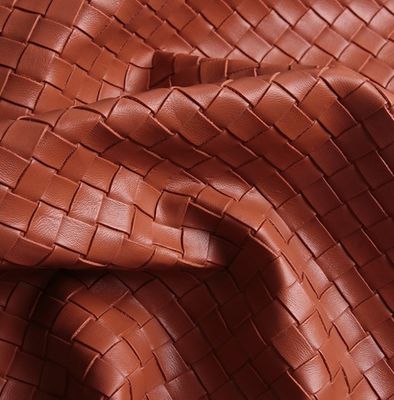 Weich und langlebig geprägte Gewebte Handtasche aus PVC-Fälschleder