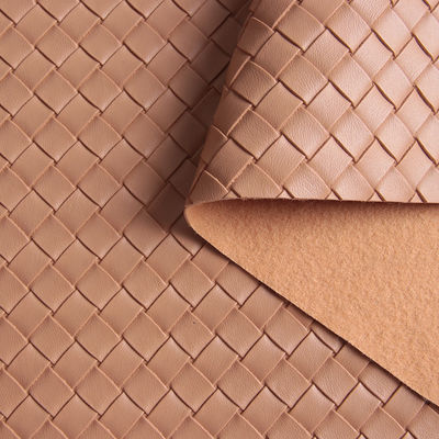 Weich und langlebig geprägte Gewebte Handtasche aus PVC-Fälschleder