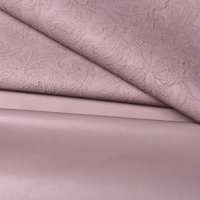 3D Retro Floral Embossed PVC Leder für Handtasche Verpackung Box Dekorativ Stoff Placemat Falsches Leder