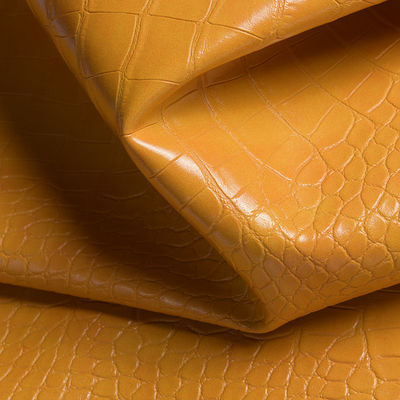 Krokodil geprägte PVC-Handtasche Dekorationsschmuckbox Verpackung PVC-Fälschungsledergewebe