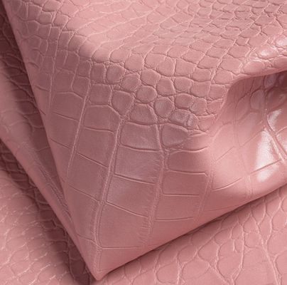 Krokodil geprägte PVC-Handtasche Dekorationsschmuckbox Verpackung PVC-Fälschungsledergewebe