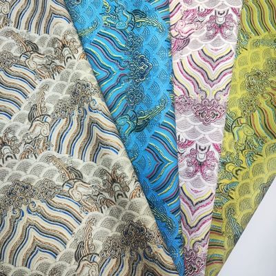 PVC-Makram-Druckfilm-Stil Synthetisches künstliches Leder für Taschen Verpackung Notebook Telefon Shell Falsches Ledergewebe