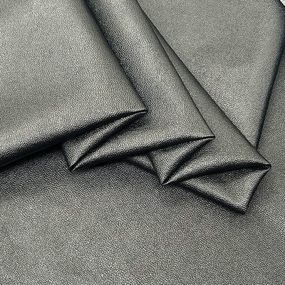 PVC-Lammfell-Optik Kunstleder Stretch Blackout Wasserdicht