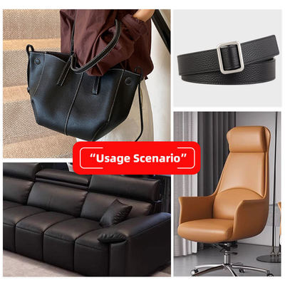 1,8 mm dickes PVC-Leder mit Litschi-Muster, Kunstleder für Taschen, Tischsets, Gürtel, Sofa-Dekorationen - Vielseitig einsetzbar für Möbel, Outdoor und Bastelarbeiten